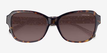 Dark Tortoise Coach HC8232 L1010 -  Acetate Sunglasses