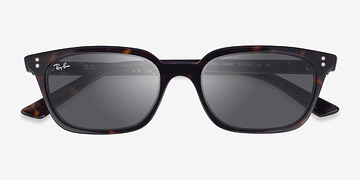 Tortoise Ray-Ban RB4456 Zaya -  Plastic Sunglasses