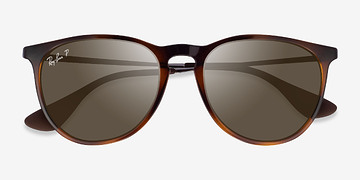 Light Tortoise Ray-Ban RB4171 Erika -  Plastic Sunglasses