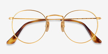 Gold Ray-Ban RB8247V -  Titanium Eyeglasses