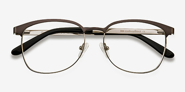Gunmetal/Silver Dancer -  Fashion Metal Eyeglasses