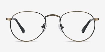 Bronze Pensive -  Lightweight Metal Eyeglasses