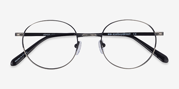Silver Ledger -  Vintage Metal Eyeglasses