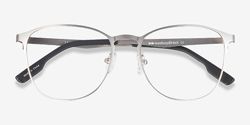 Silver Ember -  Classic Metal Eyeglasses
