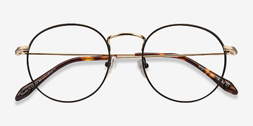 Black Wistful -  Lightweight Metal Eyeglasses