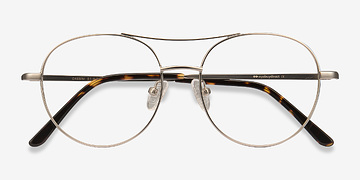 Silver Cassini -  Vintage Metal Eyeglasses