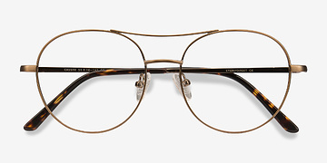 Brown Cassini -  Vintage Metal Eyeglasses