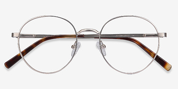 Silver Nomad -  Vintage Metal Eyeglasses