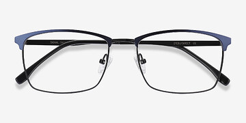 Blue Signal -  Lightweight Metal Eyeglasses