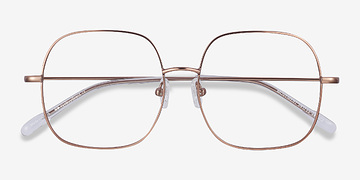 Rose Gold Movement -  Fashion Metal Eyeglasses
