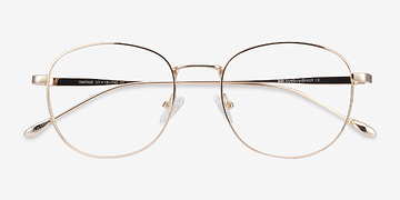 Golden Vantage -  Vintage Metal Eyeglasses