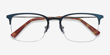 Blue Vimy -  Metal Eyeglasses