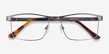 Gunmetal Julian -  Metal Eyeglasses