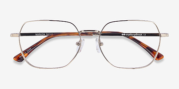 Silver Marlow -  Metal Eyeglasses