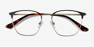 Black Silver Codex -  Metal Eyeglasses