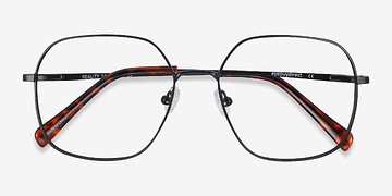 Black Reality -  Lightweight Metal Eyeglasses