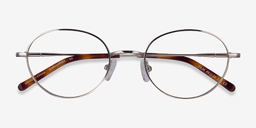 Silver Film -  Geek Metal Eyeglasses
