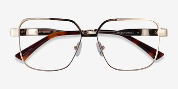 Gold Gear -  Metal Eyeglasses