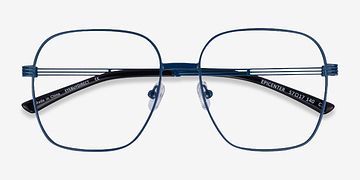 Blue Epicenter -  Metal Eyeglasses