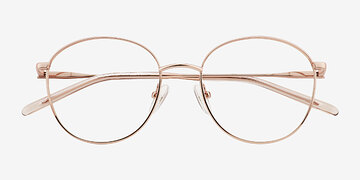 Rose Gold Coles -  Metal Eyeglasses