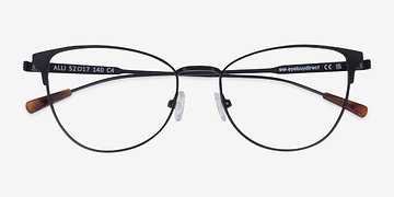 Black Alli -  Metal Eyeglasses