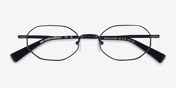 Black Trailblazer -  Metal Eyeglasses