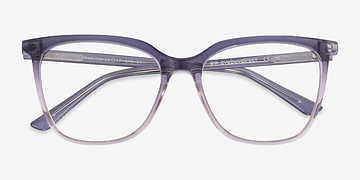Purple Clear Farina -  Plastic Eyeglasses