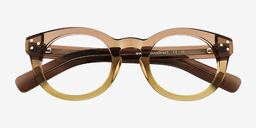 Gradient Brown Morla -  Acetate Eyeglasses