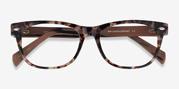 Ivory/Tortoise Amber -  Classic Acetate Eyeglasses