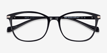 Black Nola -  Lightweight Plastic Eyeglasses