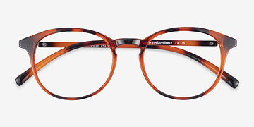 Tortoise Brace -  Lightweight Plastic Eyeglasses