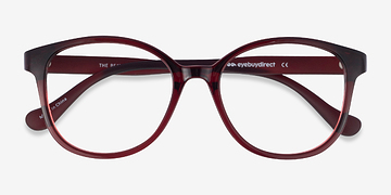 Burgundy The Beat -  Lightweight Plastic Eyeglasses