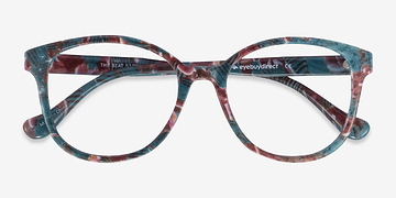Floral The Beat -  Lightweight Plastic Eyeglasses