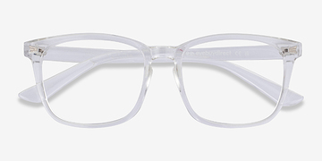 Clear Uptown -  Lightweight Plastic Eyeglasses