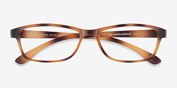 Matte Tortoise Versus -  Lightweight Plastic Eyeglasses