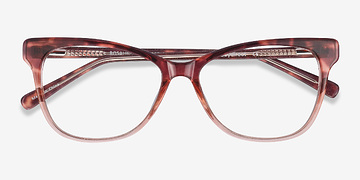 Orange Rosalie -  Colorful Acetate Eyeglasses