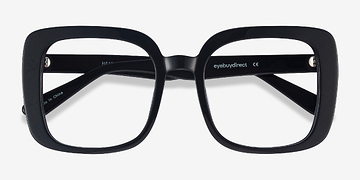 Black Heather -  Vintage Acetate Eyeglasses