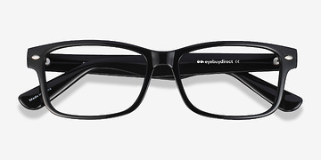 Black Persisto -  Geek Plastic Eyeglasses