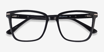 Black Canvas -  Classic Acetate Eyeglasses