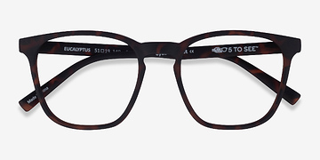 Warm Tortoise Eucalyptus -  Plastic Eyeglasses