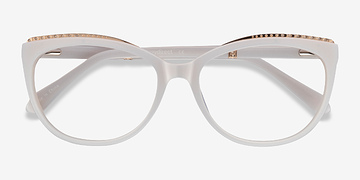 White Brilliance -  Colorful Metal Eyeglasses