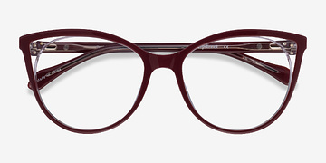 Burgundy Bijou -  Acetate Eyeglasses