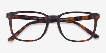 Matte Tortoise Radio -  Acetate Eyeglasses