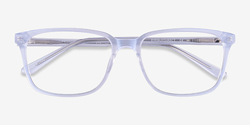Iridescent Clear Prismatic -  Acetate Eyeglasses