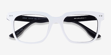 White Black Ursus -  Acetate Eyeglasses