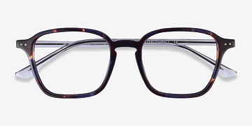 Floral Clear Whistler -  Plastic Eyeglasses