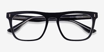 Black Clear Canteen -  Acetate Eyeglasses
