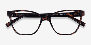 Tortoise Almond -  Plastic Eyeglasses