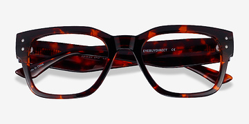Tortoise Hearth -  Plastic Eyeglasses