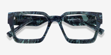 Green Floral Hestia -  Acetate Eyeglasses